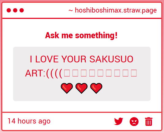 THANK YOU! Im more suosaku than sakusuo BUT AHH THANK YOU 
