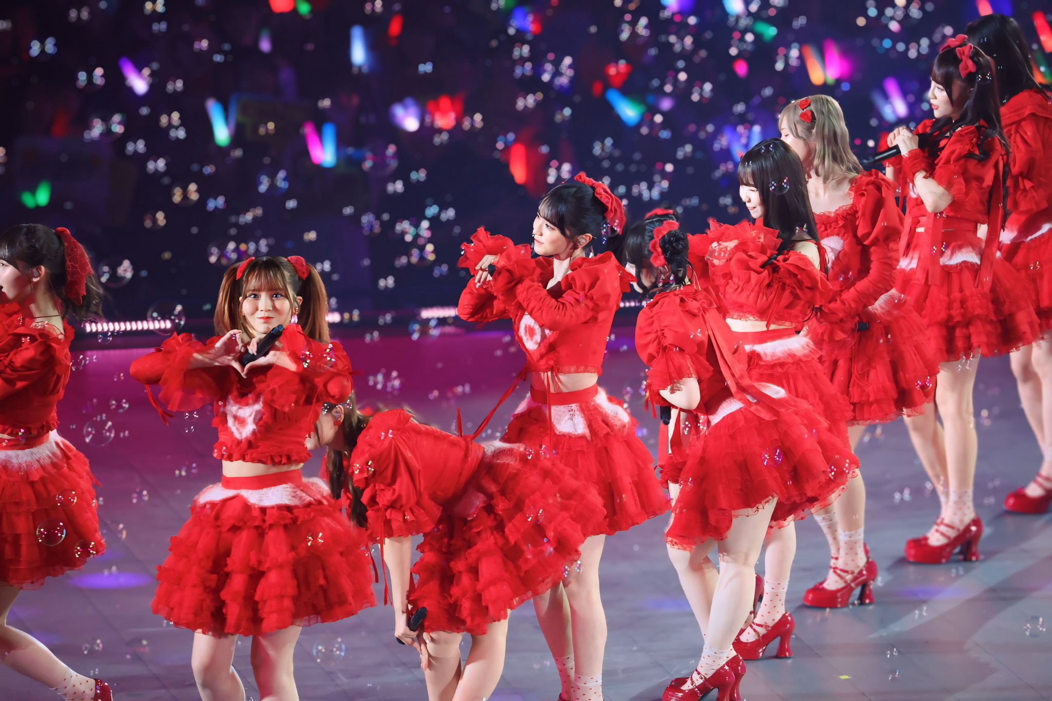 イコラブ ＝LOVE 大場花菜 アリーナツアー2025 黒衣装 生写真 直筆 LOVE イコラブ 生写真 大場花菜 ツアー2025 黒衣装 セミコン