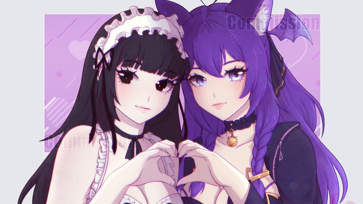 Minasu_owo's tweet image. YCH commission done for @kitsudare 💜
I. love. purple! 🥲
#commission #VGenComm #ych