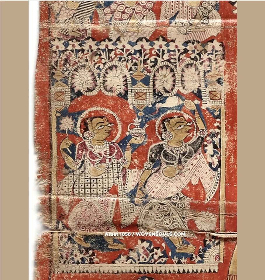wovensouls's tweet photo. Detail of a  Jain painting ... enjoy the visual feast! 

#indianart 
#asianart https://t.co/ntExkD7dkL