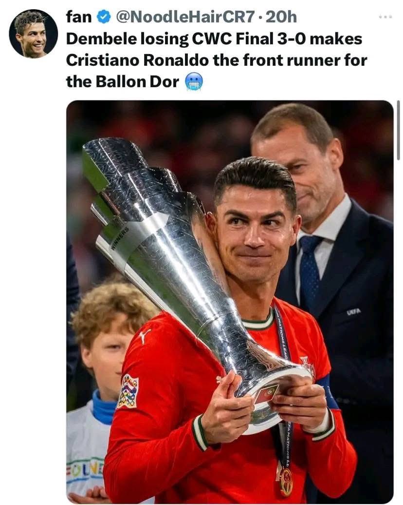 PenaldoTroll's tweet photo. I seriously want whatever this fanbase is smoking 🤣🤣🤣🤣 https://t.co/xJfpq5DlVn