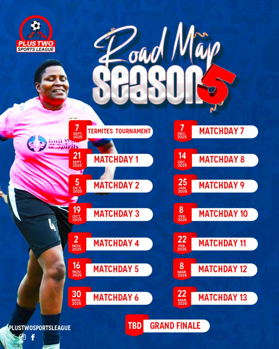 The Termites will be back on the Turf come 21st Sept 2025, Big &amp; bold better to unleash the reserved energies for Season 5 dumbed #TheRoad2Igara🔥✌️