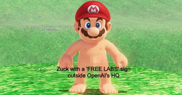 YourMenuFood's tweet image. Apple glitching while Meta ate 💀 #techtok