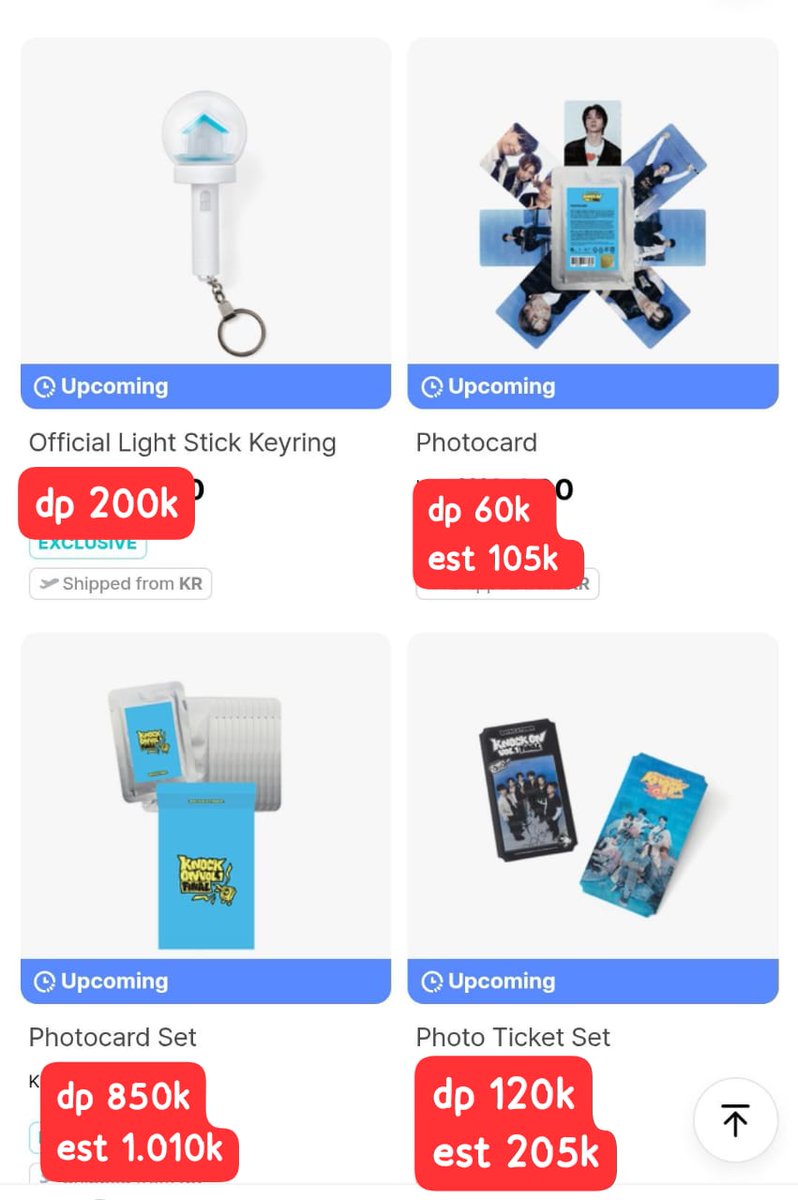 ddaengsanGO's tweet photo. [PO] BOYNEXTDOOR 'Knock On : Vol 1' FINAL MERCH
#DdaengsanPO

🏷️ price in pict 

✅est bersih INA 
📅 batch 1 : besok 16 Juli jam 08.00 WIB
💌ask/order by dm https://t.co/tcY6SUUJXp