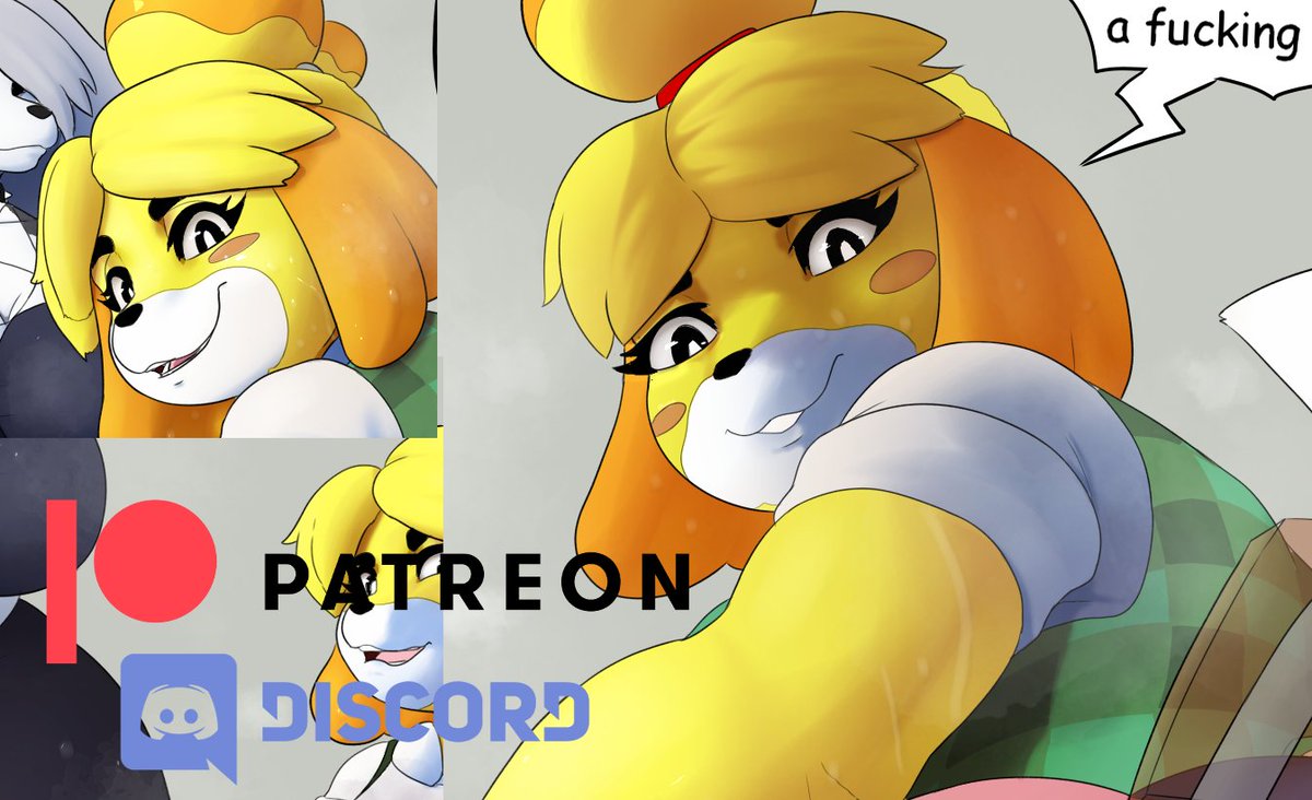 Part (4/?) Remastering this comic but with Loona, Isabelle and Renamon!