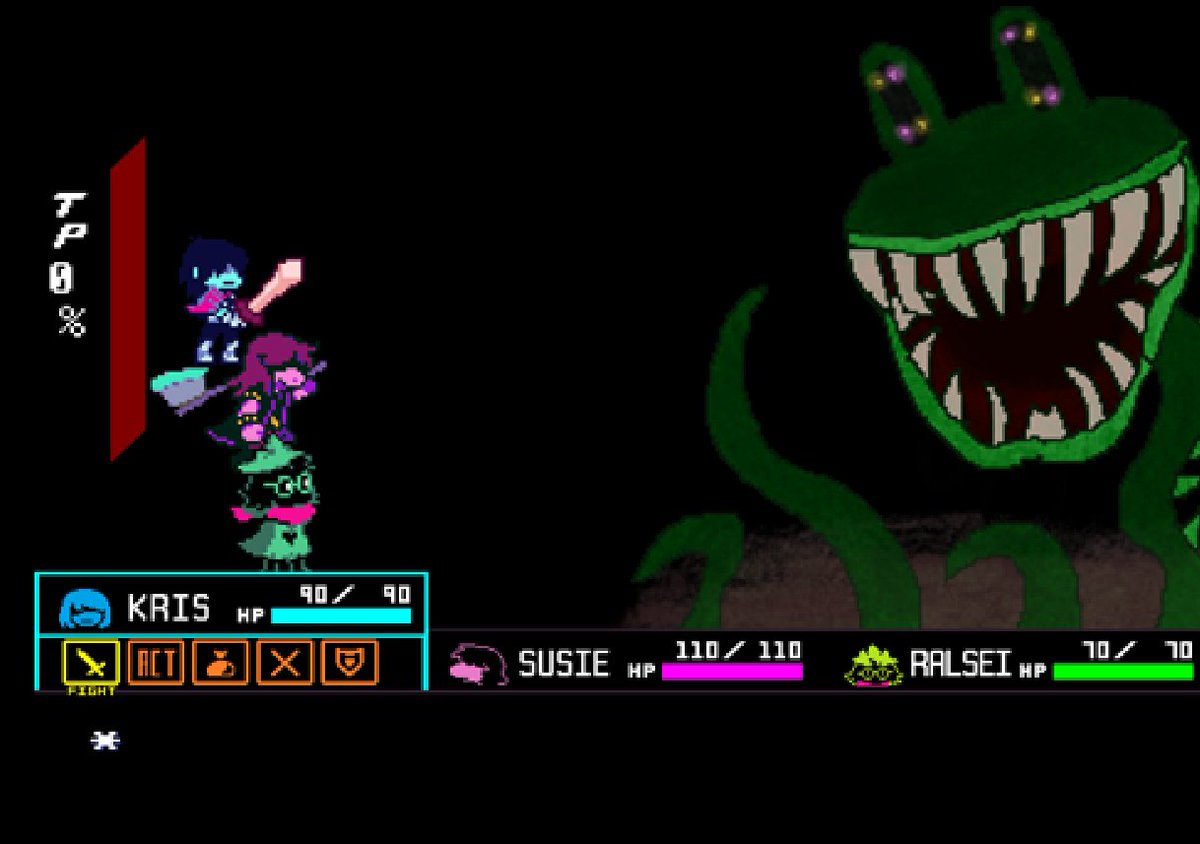 lefrost141's tweet image. Well, since Chapter 5 is most likely to be at Asgore's Flower Store, I decided to make my own secret boss/OC.
Venus Operandi, a Venus Flytrap that takes away freedom from others. It will have the freedom motif aswell.