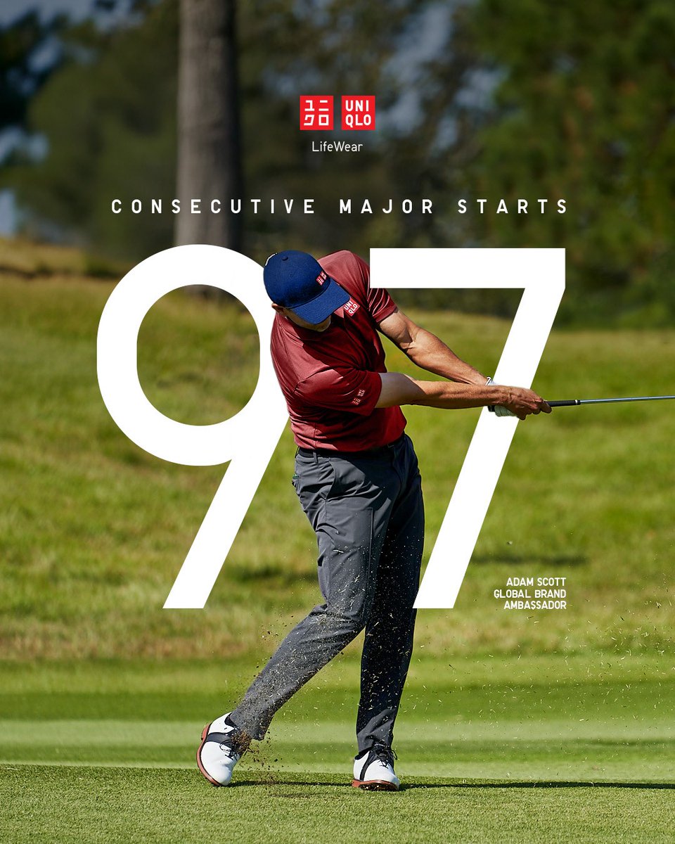 UQAmbassadors's tweet image. 97th Major Appearance
Go Adam!!⛳🏌️🍀
