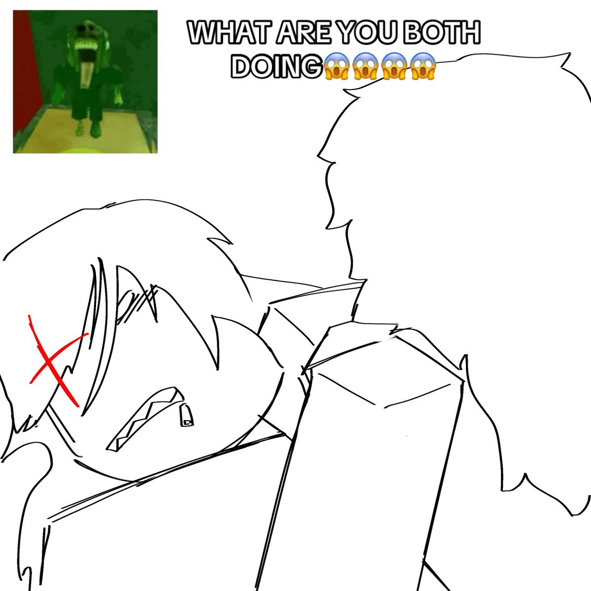 kj2eo1's tweet image. Dumb draw🥰🤞🏼