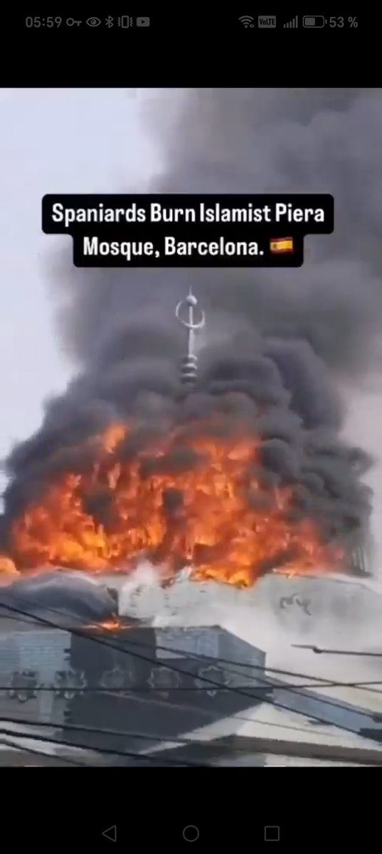 La mosquée piera est un exemple que les espagnol nous donne. Tout les mosquée d'Europe doivent subire le même sort.