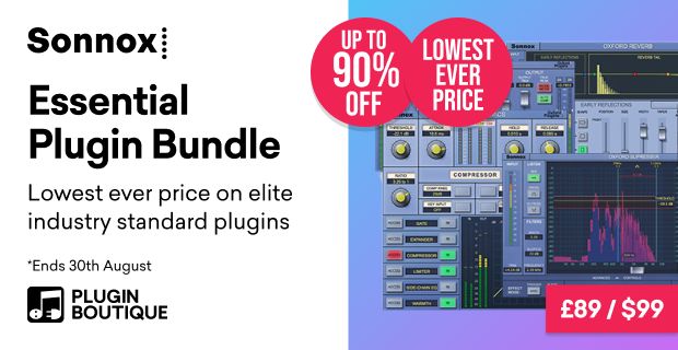 PIBJapan's tweet image. 【Sonnox Elite Plugin Bundle Summer Sale】
セール期間:8月30日まで
割引率:最大90%OFF
🔥注目ポイント🔥
Sonnox Elite Collection:プロが愛用する7つのプラグインがお得に!
Sonnox Elite…