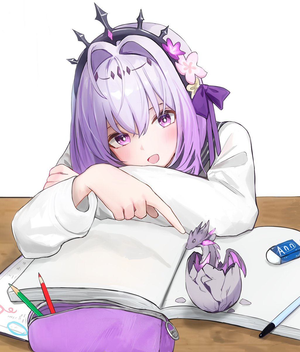 hapong07's tweet image. Baby Dragon
 #HonkaiStarRail📷📷 #Castorice