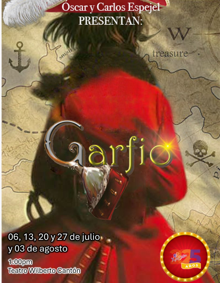 LupitaBilly's tweet photo. Atentos en breve en la cápsula del teatro tendremos de invitado a #espejelleguizamo quién nos dará los detalles de #Garfio. Sintoniza https://t.co/uG3SMQWlYW
Tendrémos pases dobles !!!! https://t.co/bgPZnqzZ1W