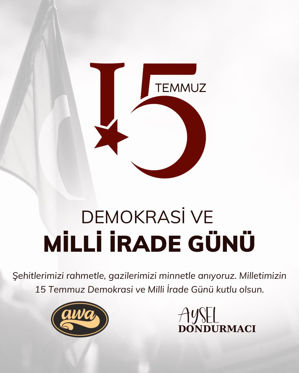 ayseldndrmci's tweet photo. Gururumuz, kahramanlarımız 15 Temmuz şehitlerimizi, darbecilerin durdurulmasının sene-i devrinde dualarla, hasret ve özlemle anıyoruz. 

Bayrakları bayrak yapan üstündeki kandır. Toprak, eğer uğrunda ölen varsa vatandır. Tüm şehitlerimizin Ruhu şad olsun.
#15Temmuz https://t.co/jyBUtzffUh