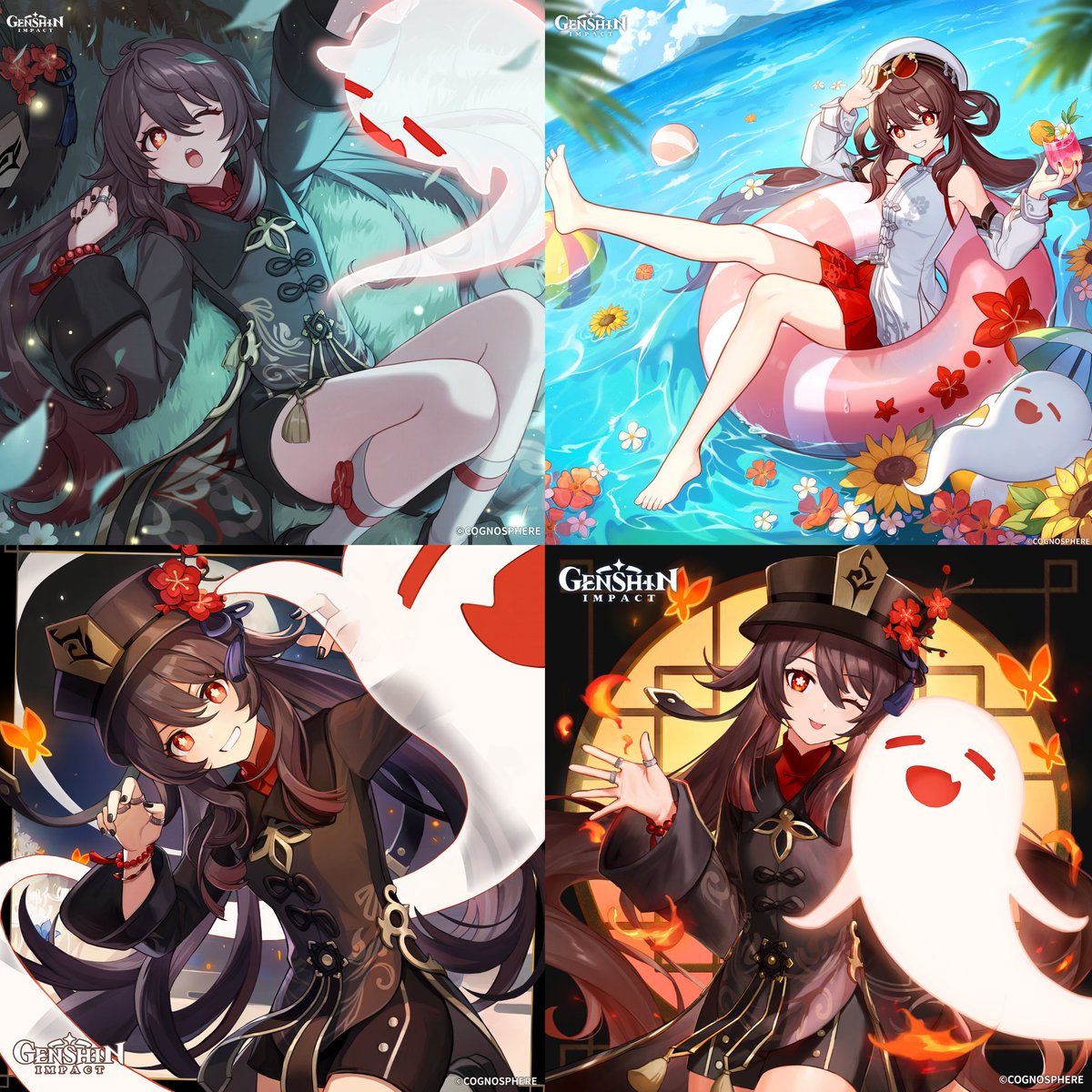 Happy Birthday, Hu Tao! 🎂

#GenshinImpact #原神