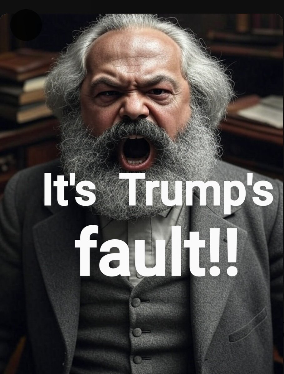 mikeporter2023's tweet image. IF KARL MARX WAS ALIVE RIGHT NOW HE'D BE MAD BECAUSE TRUMP IS "SEIZING BACK THE MEANS OF PRODUCTION " FROM THOSE NASTY COMMIES. AMERICA CAME VERY CLOSE TO BECOMING A COMMUNIST NATION! BUT WE'RE STILL NOT OUT OF THE WOODS! THE DEEP STATE IS PUSHING HARD TO ACHIEVING THEIR AGENDA.