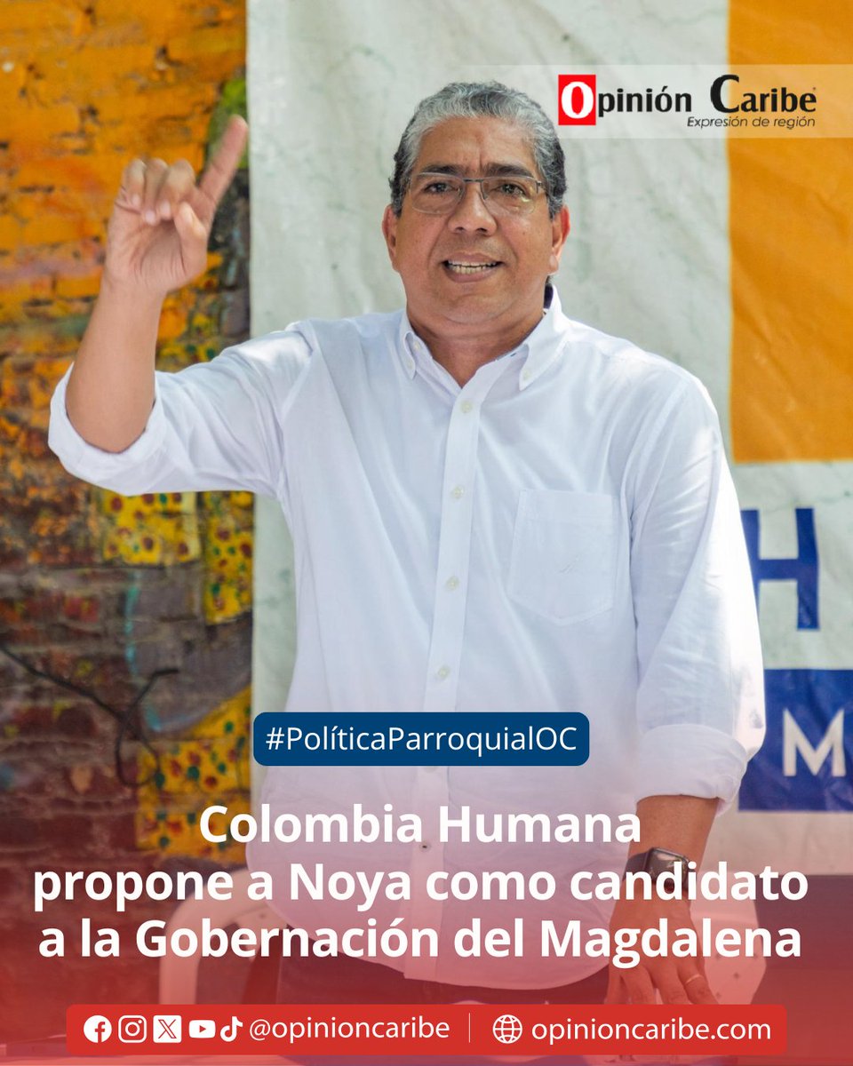 #PolíticaParroquialOC La colectividad presentó al diputado Rafael Noya García como su carta para una eventual elección atípica, destacando su papel dentro del Pacto Histórico y su compromiso con las reformas del Gobierno Nacional.

“Para este caso, como dirigencia de Colombia
