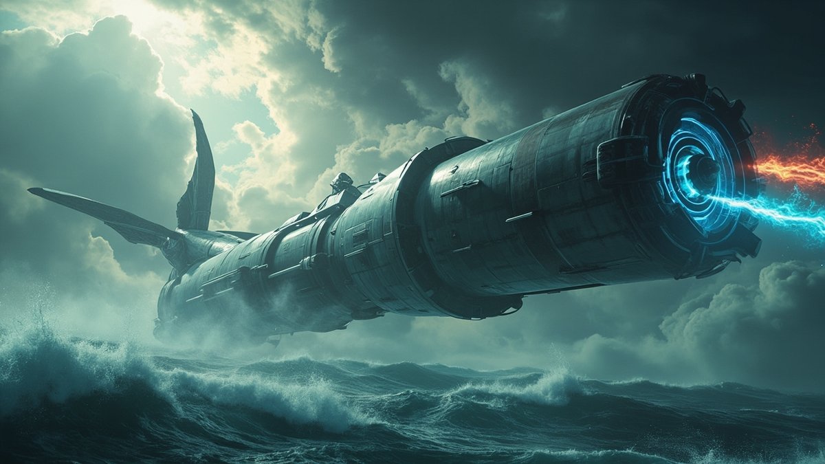 台風吹き飛ばし機「ストームブレイカー」
#AI