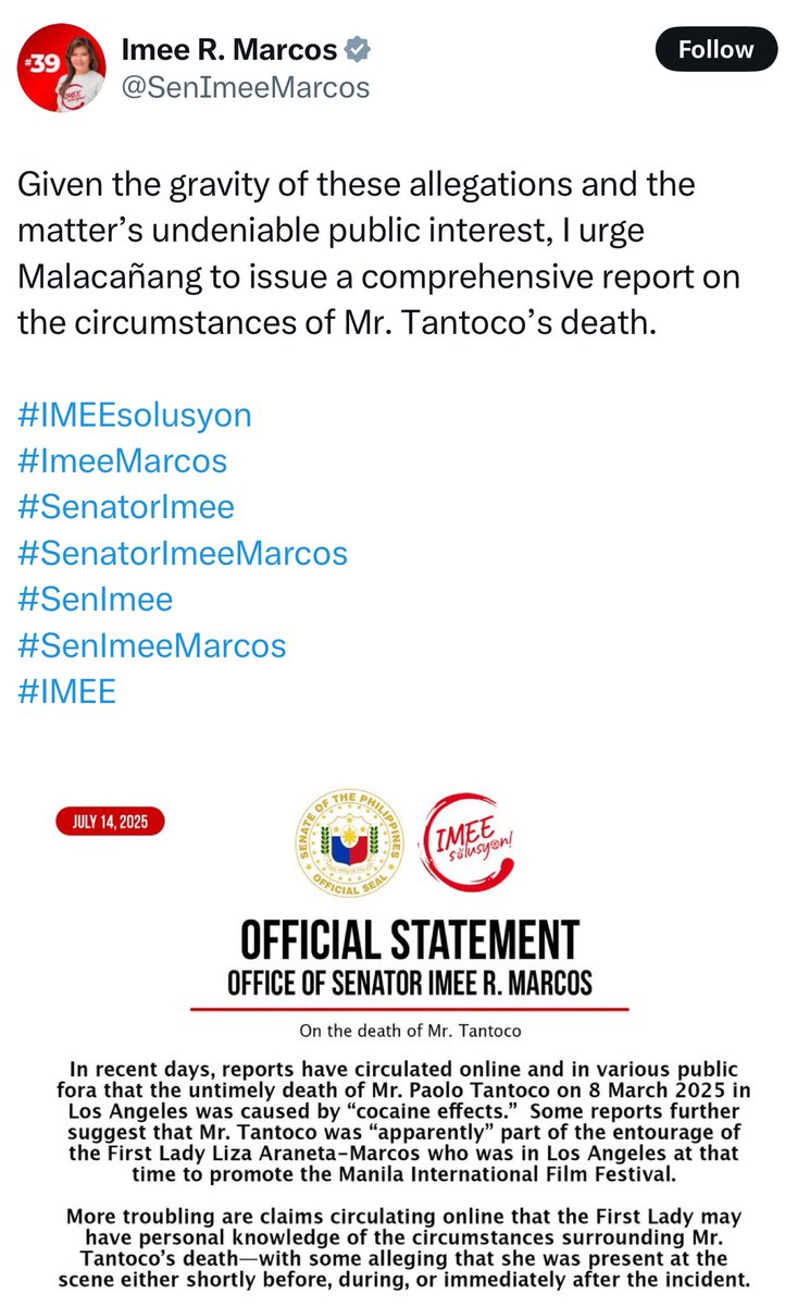 May Twitter account pala ang hitad?