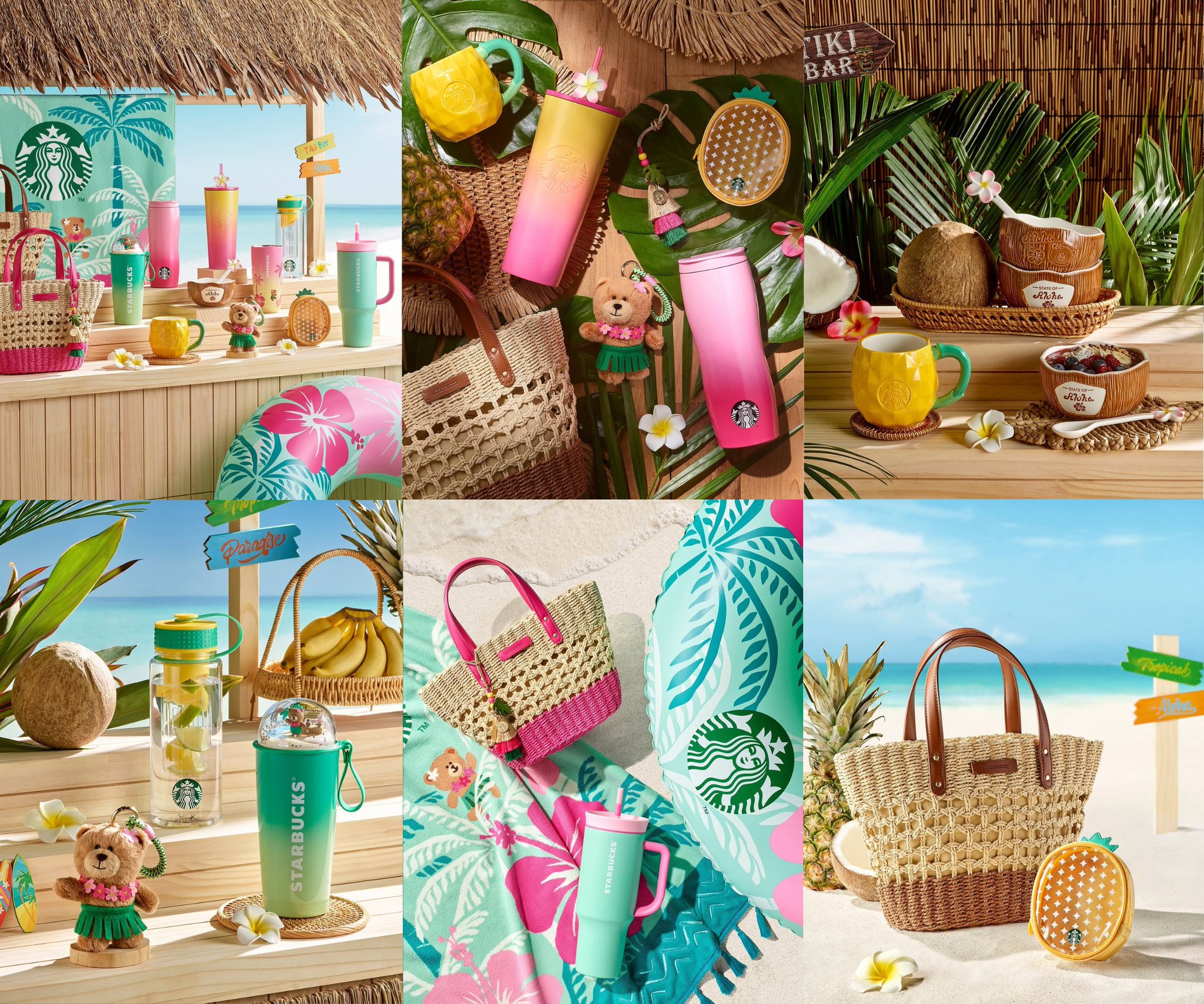 25サマー【韓国スタバ】Sunset Summer Weekend Bag Starbucks Korea Sunset Summer Weekend Bag | 2025 Summer 1