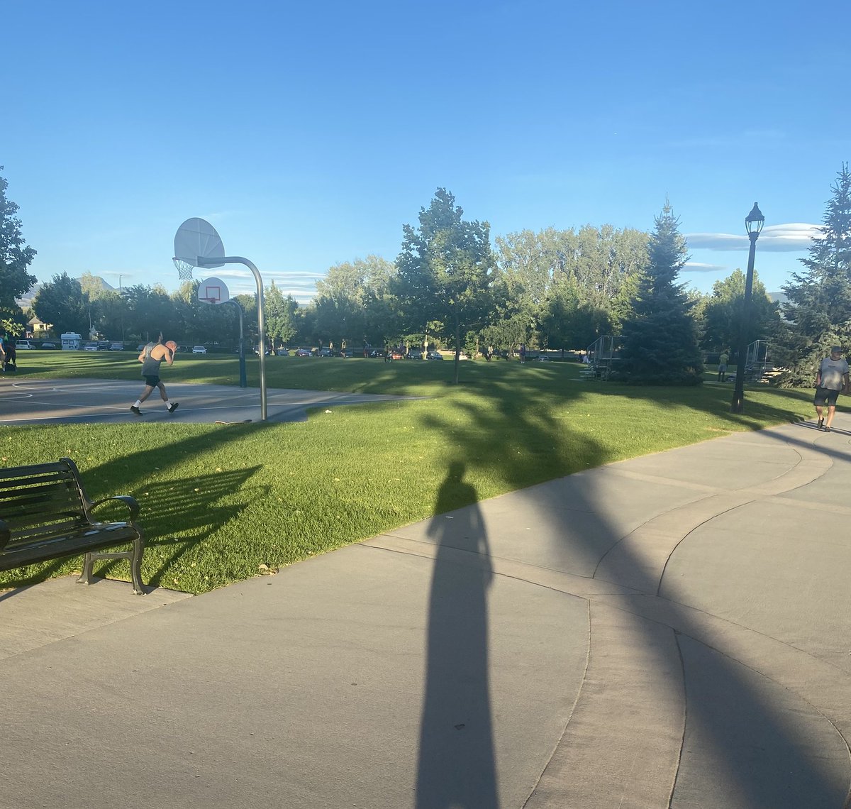 fleshettte's tweet image. My shadow person was giving ‘princess’ today