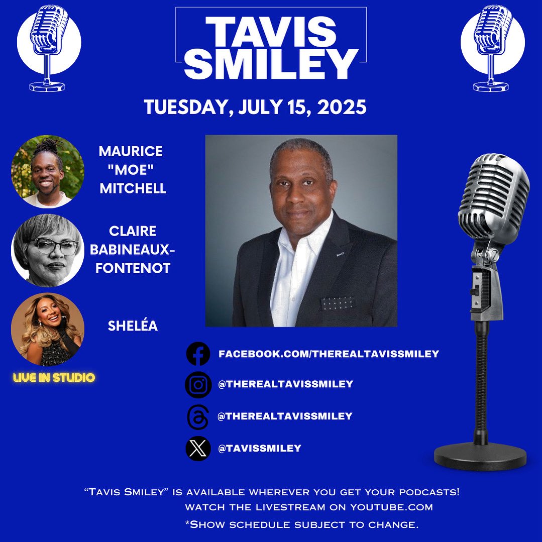 #kbla1580 #unapologeticallyprogressive #tavissmiley #tavissmileyshow #mauricemoemitchell #clairebabineauxfontenot #sheléa #quincyjones #innercityyouthorchestra #workingfamiliesparty #fusionvoting