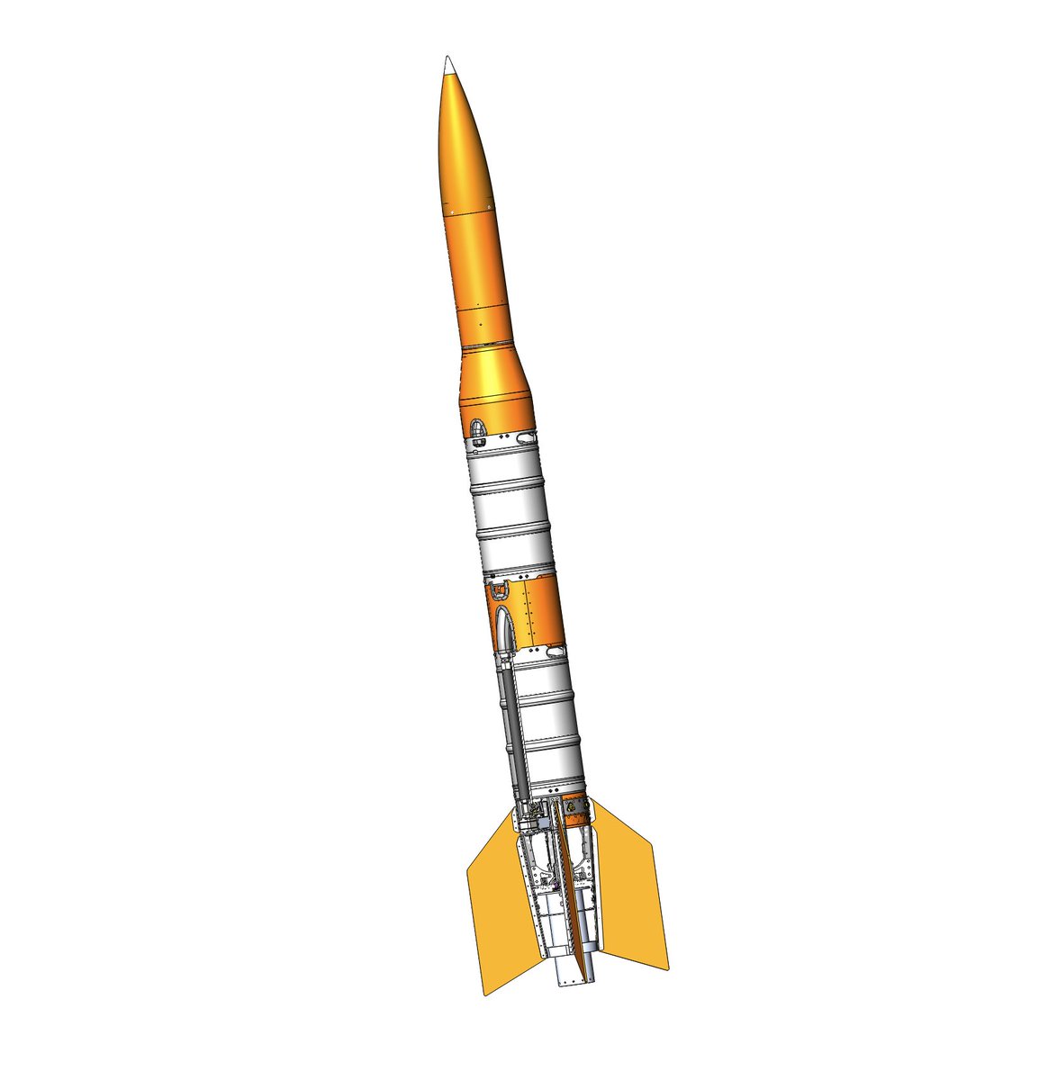 kegrocket's tweet image. Computer can no longer handle the CAD model. Time to start winging it.