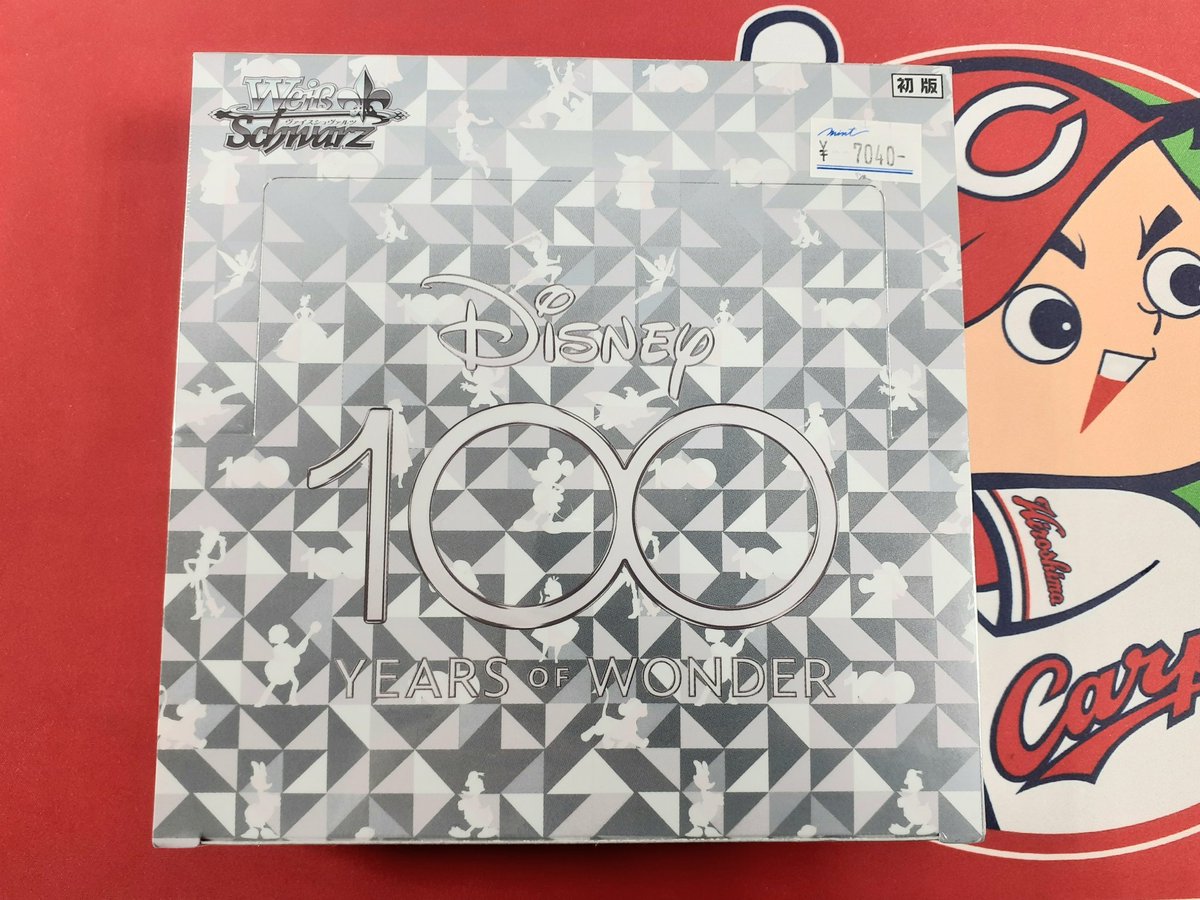 ヴァイスシュバルツ Disney 100 Years of Wonder 初版 ヴァイス Disney 100 Years of Wonder 未開封box