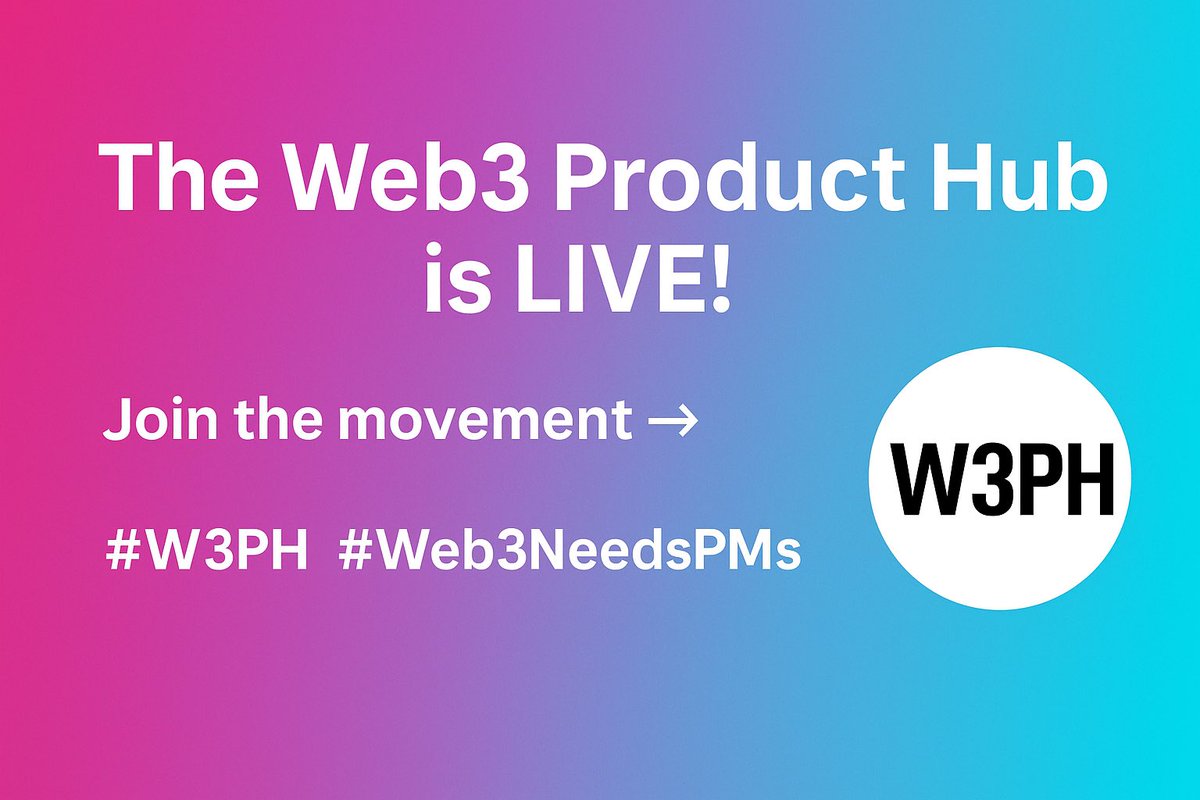 Stephynee_'s tweet image. 7.

PS: I created a community for aspiring &amp;amp; current Web3 Product Managers.

To learn, grow, and be seen together.

Join us here: t.me/web3productman…

Let’s build your journey 🌱

#Web3PM #AspiringPM #W3PH