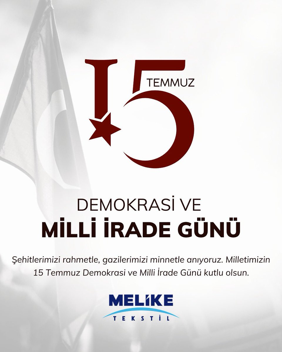 15 Temmuz Demokrasi Ve Milli Birlik Günü Kutlu Olsun #15Temmuz #MilliBirlikGünü