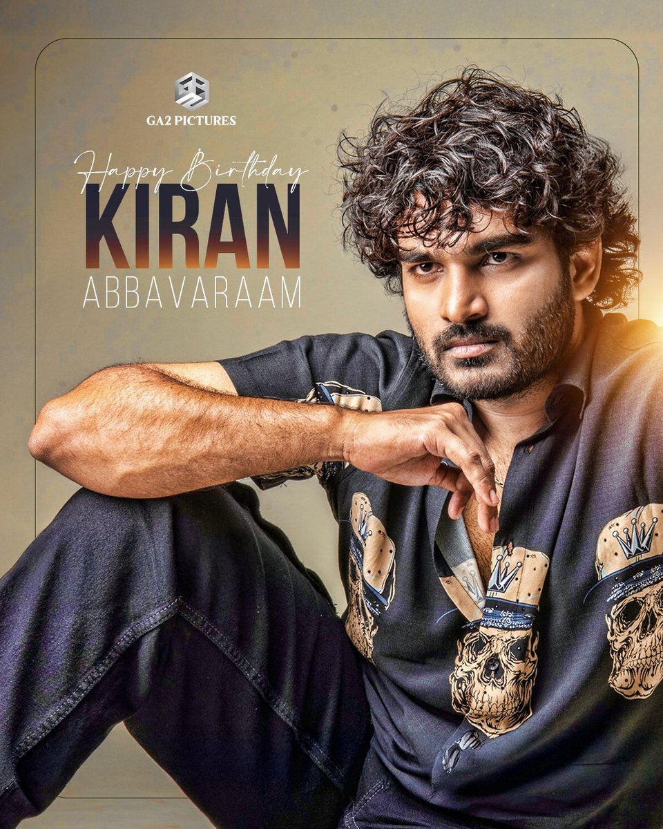 GA2Official's tweet image. Wishing Happy Birthday to our Dearest Vishnu aka @Kiran_Abbavaram 🎉
Here's to a year filled with success and happiness. May you continue to shine with your talent❤️
#HBDKiranAbbavaram