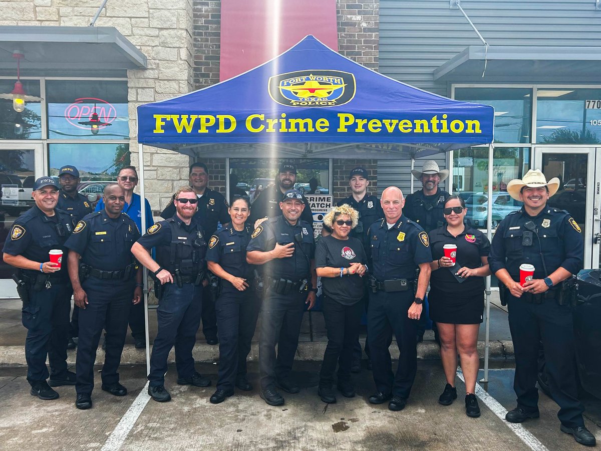 fortworthpd's tweet image. Coffee with a Cop was a great time on Saturday! Thanks to everyone who came by and enjoyed some great conversation with Chief Alldredge and our officers. We can't wait to see y'all next time!