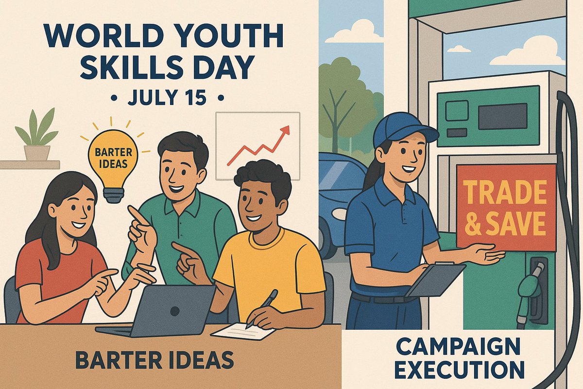 Samms_Juke_Box's tweet image. On #WorldYouthSkillsDay, we empower young minds to turn barter ideas into real campaigns! 💡⛽ At Samms Juke Box, we fuel brand visibility at OMC stations. DM us or visit zurl.co/e6lwf to activate your campaign!
#SammsJukeBox #FuelYourBrand