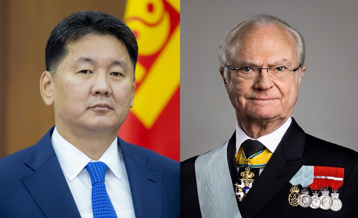 Шведийн Хаан Карл XVI Густаф наадмын мэндчилгээ дэвшүүллээ

Үндэсний их баяр наадмыг тохиолдуулан Монгол Улсын Ерөнхийлөгч Ухнаагийн Хүрэлсүхэд Шведийн Хаан Карл XVI Густаф наадмын мэндчилгээ дэвшүүллээ. 

МЭНДЧИЛГЭЭНД:
“Монгол Улсын Үндэсний их баяр наадмыг тохиолдуулан Эрхэмсэг