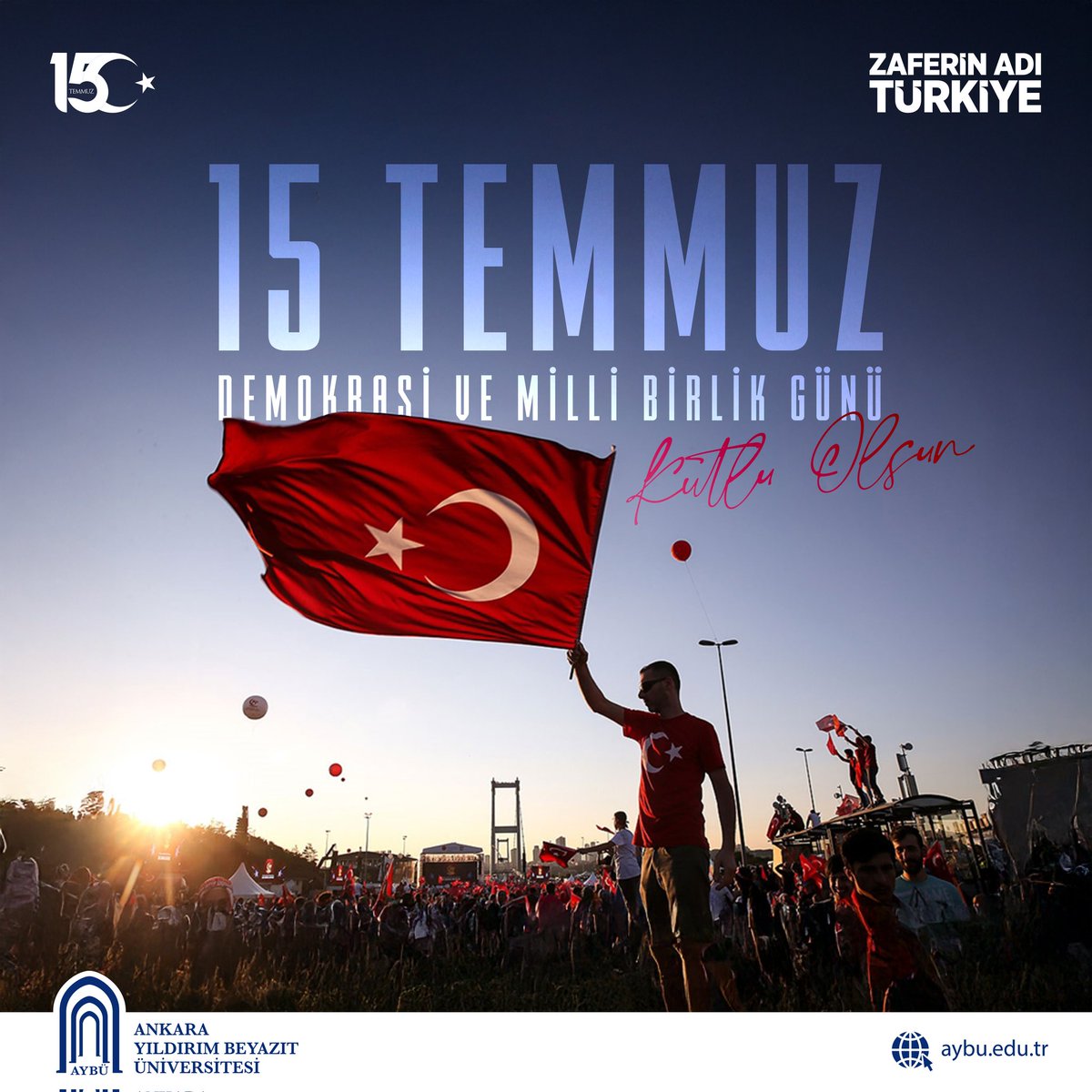 Ankara Yıldırım Beyazıt Üniversitesi (@ybuankara) on Twitter photo 15 Temmuz hain darbe girişiminin 9. yıl dönümünde şehitlerimizi rahmet ve minnetle anıyor, kahraman gazilerimize şükranlarımızı sunuyoruz.
<a href="/acengizkoseoglu/">Ali Cengiz Köseoğlu</a>
#15TemmuzDestanı 15 Temmuz hain darbe girişiminin 9. yıl dönümünde şehitlerimizi rahmet ve minnetle anıyor, kahraman gazilerimize şükranlarımızı sunuyoruz.
<a href="/acengizkoseoglu/">Ali Cengiz Köseoğlu</a>
#15TemmuzDestanı