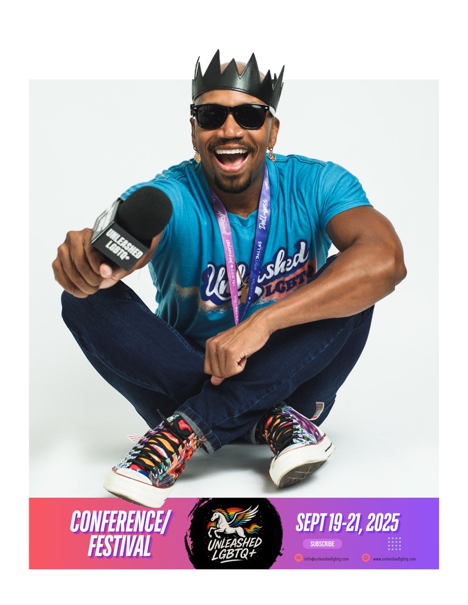 UnleashedLGBTQ's tweet image. Unleashed LGBTQ+ Conference/Festival begins Sept 19 in Dallas, Texas. #UnleashedLGBTQ #LGBTQ #LGBTQIA #Festival