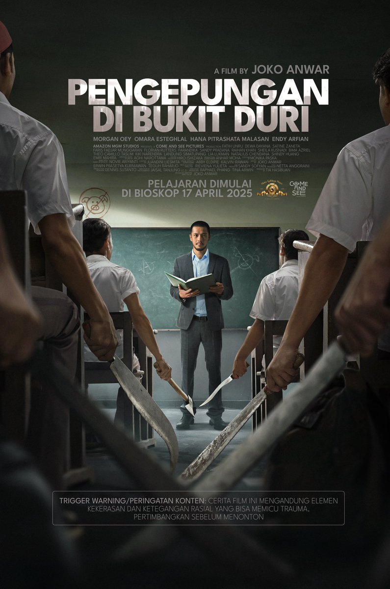 HabisNontonFilm's tweet photo. Sebulan lagi, PENGEPUNGAN DI BUKIT DURI garapan Joko Anwar tayang di Prime Video! https://t.co/YHt2aEaDrA