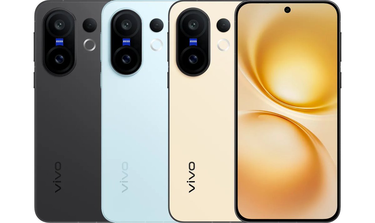 TechTadkaX's tweet photo. 🚨 Vivo X200 FE launched in India! 🇮🇳
Flagship specs with ZEISS optics 👇
📱 6.31" LTPO AMOLED | 1.5K | 120Hz
⚙️ Dimensity 9300+ | Android 15 (Funtouch OS 15)
📸 50MP + 50MP (Tele) + 8MP (Ultra Wide)
🤳 50MP Selfie
🔋 6500mAh | ⚡ 90W Fast Charging

💰 Price:
• 12+256GB – ₹54,999
• 16+512GB – ₹59,999
🔥 So, would you pick this over the OnePlus 13R / 13s? 🤔
#VivoX200FE #OnePlus13s #TechTadka
