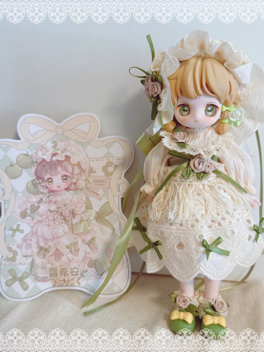 砕星軌跡 kiseki 古董礼物盒 ルシアンちゃんお迎え🍀 お洋服凝ってて