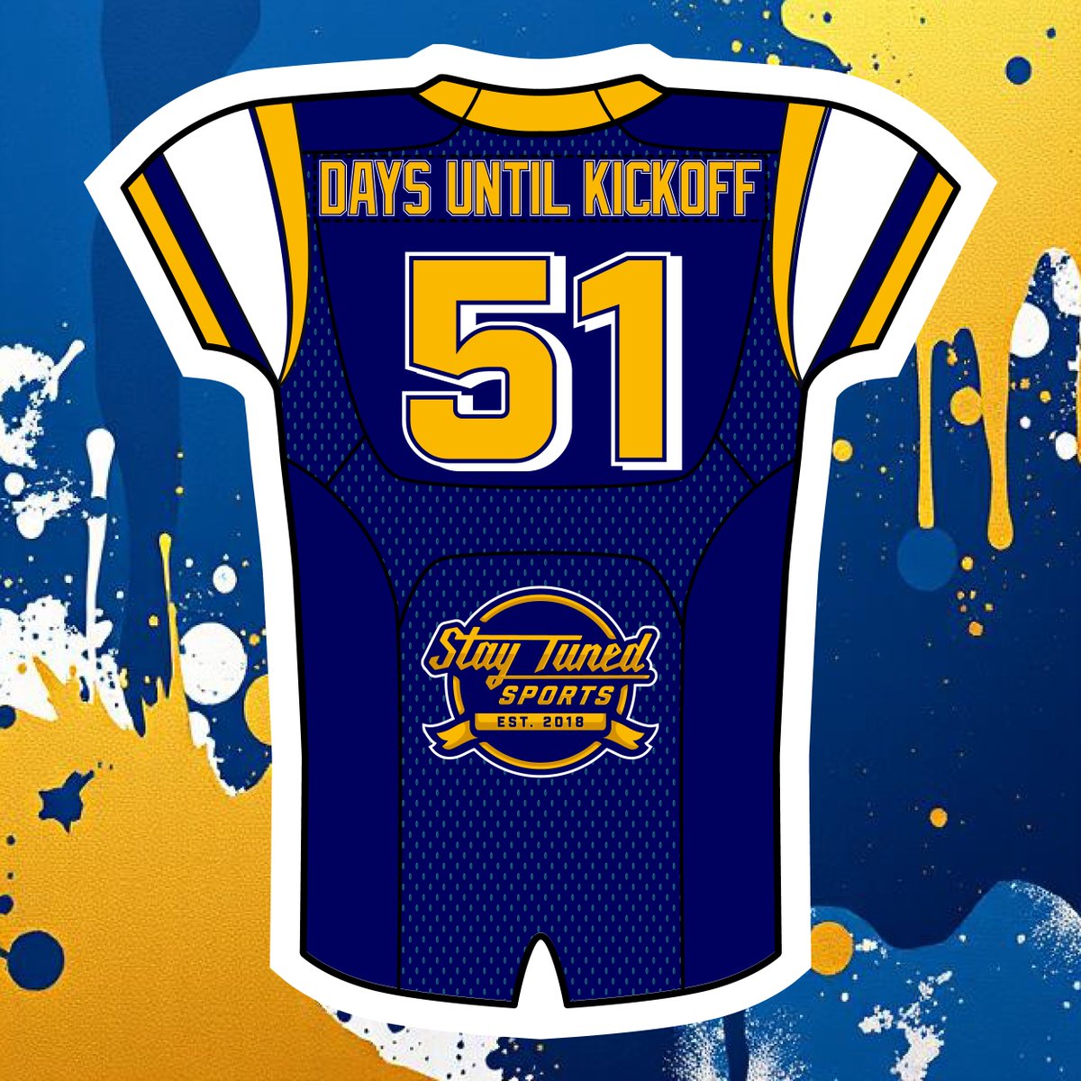 Stay Tuned Sports (@stsportspodcast) on Twitter photo #NFL #Countdown #NFLKickoff #51Days #NFL #Countdown #NFLKickoff #51Days
