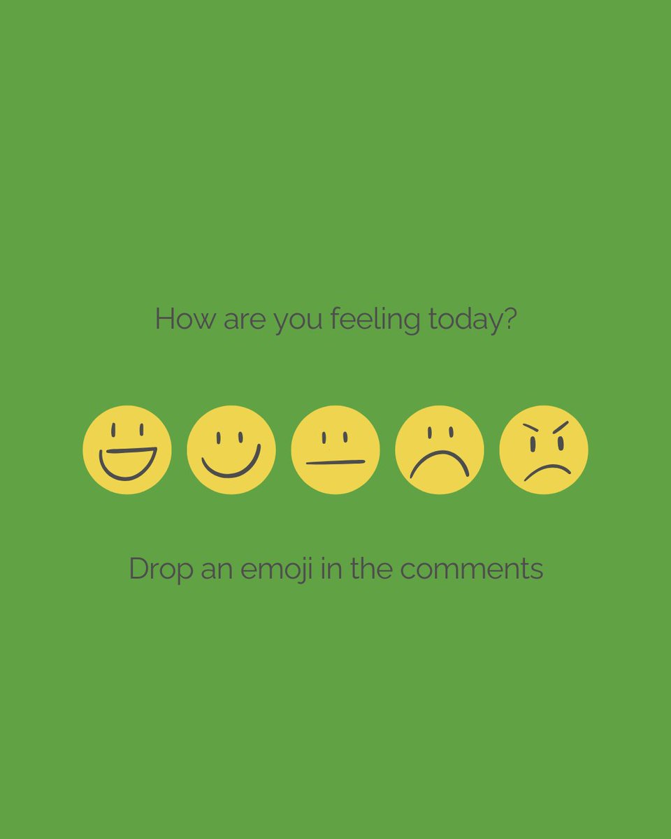 How are you today?

#checkin #nucdf #howareyou