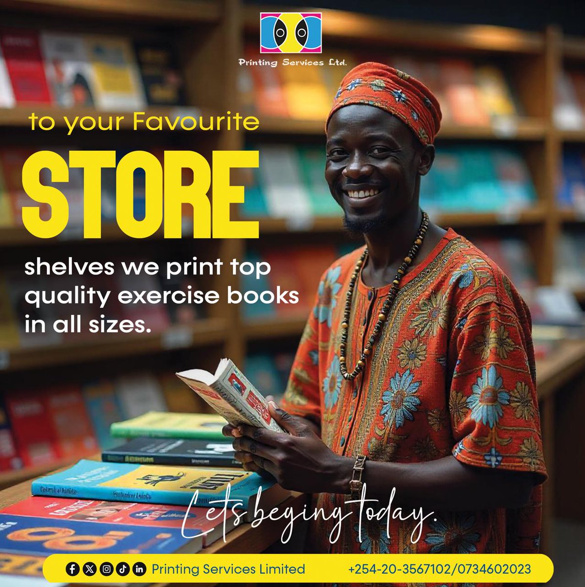 PrintingLimited's tweet photo. We print school exercise books in bulk with customized covers, smooth binding, and crisp pages ready for everyday use. Call us on 0203567102 to place your school’s order now !
#printingservices #printingserviceslimited #books #printing #publishers https://t.co/3KWv9P3Ygv