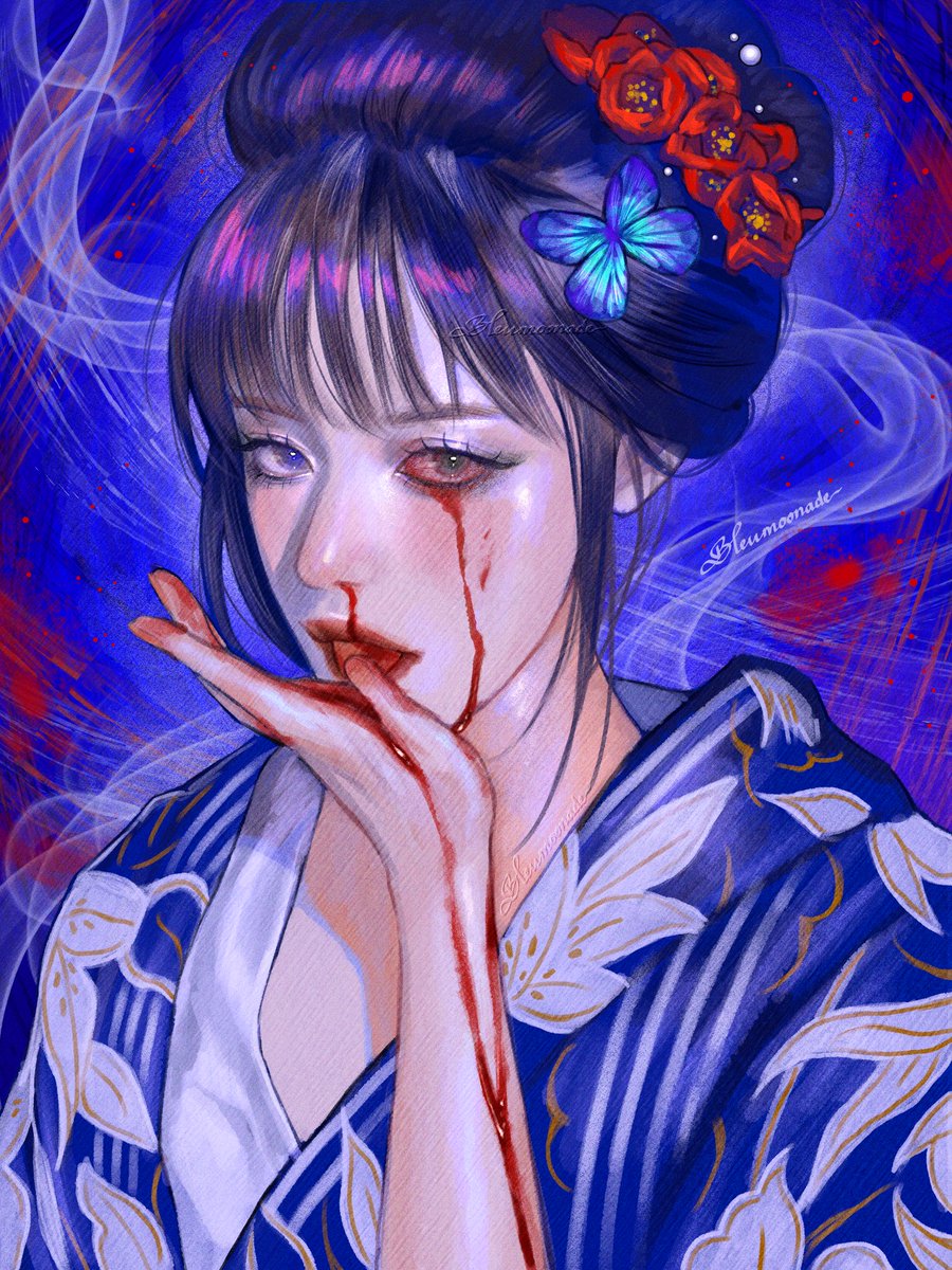 bleumoonade's tweet image. I'm trying to be active on twt again.
Looking for #art #moots π«Άπ»