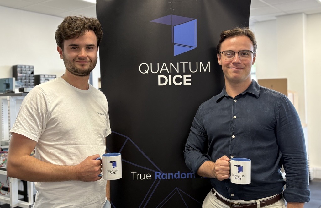 QuantumDiceUK's tweet image. 📸 Meet our summer 2025 #interns!
We’re delighted to have recently welcomed Harry Youel and Fredrik Hasselgren to Quantum Dice for the summer. 🎉
#Internship #QuantumInternship #SummerInternship #SummerInterns #Quantum #QuantumTech