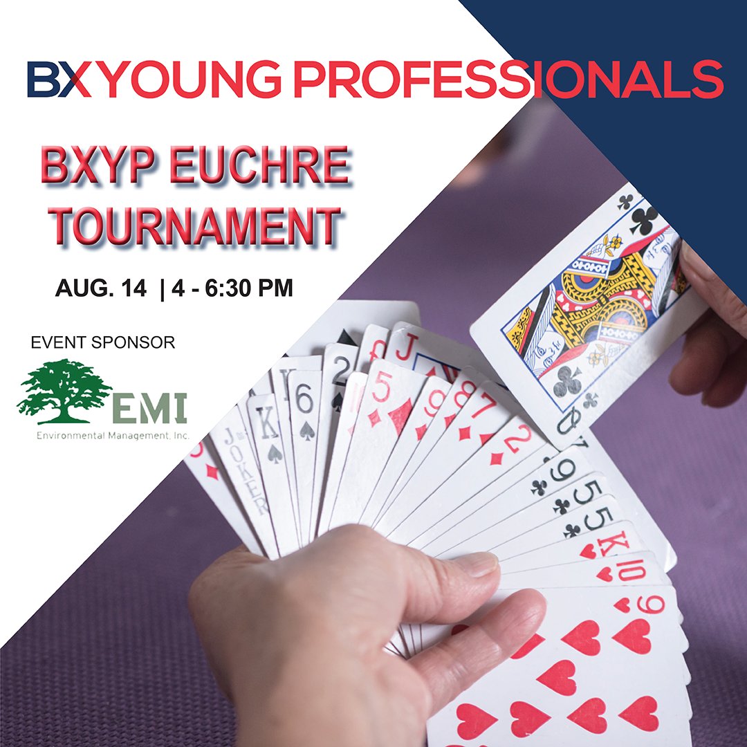 Builders Exchange (@bxofcentralohio) on Twitter photo Join the BX Young Professionals (and the young at heart) for an afternoon of euchre and connection! Whether you're a seasoned player or a total beginner, everyone’s welcome. LEARN MORE|REGISTER Here: bxcentralohio.atlasams.com/atlas/events/1…
<a href="/BXofCentralOhio/">Builders Exchange</a> #BXYP #YoungProfessionals #Euchre Join the BX Young Professionals (and the young at heart) for an afternoon of euchre and connection! Whether you're a seasoned player or a total beginner, everyone’s welcome. LEARN MORE|REGISTER Here: bxcentralohio.atlasams.com/atlas/events/1…
<a href="/BXofCentralOhio/">Builders Exchange</a> #BXYP #YoungProfessionals #Euchre