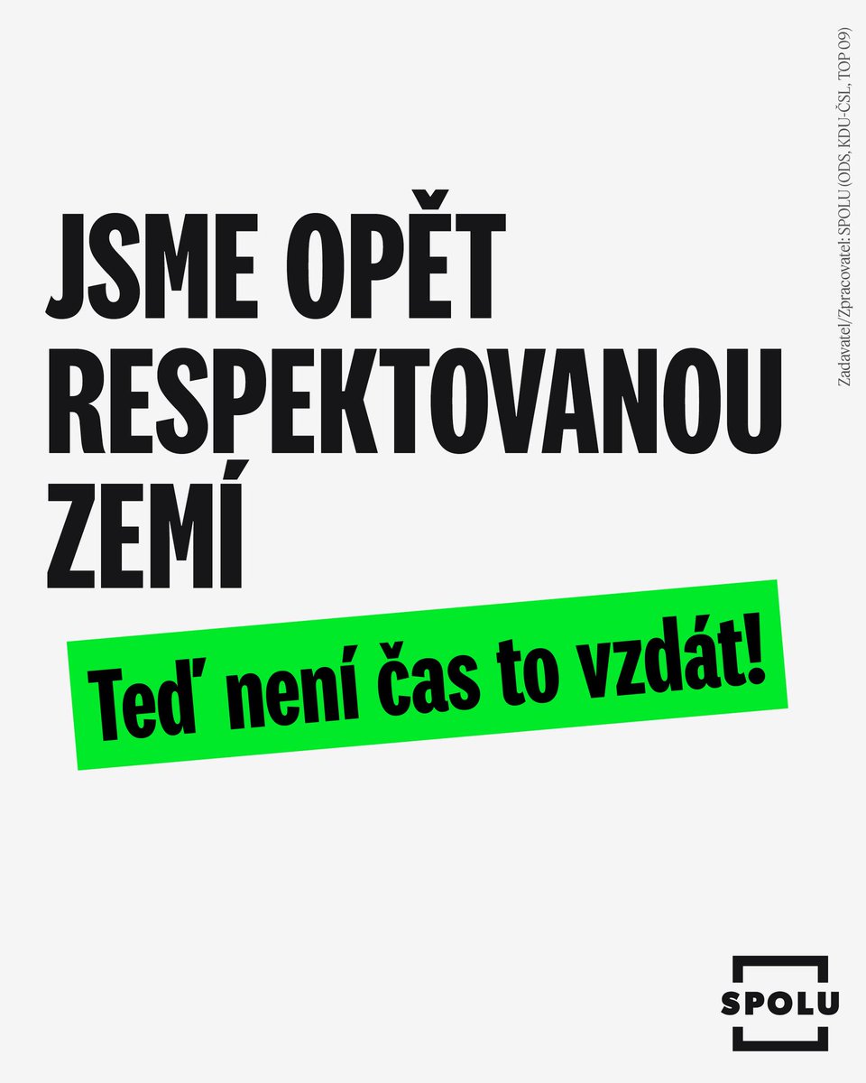 MartinBaxa2's tweet image. Naše země si znovu získala respekt na mezinárodní scéně.
Spolehlivé partnerství, jasné postoje a důvěryhodnost - to je cesta, kterou jsme si zvolili. Můžeme být hrdí na to, kam jsme se posunuli.
Teď není čas to vzdát!