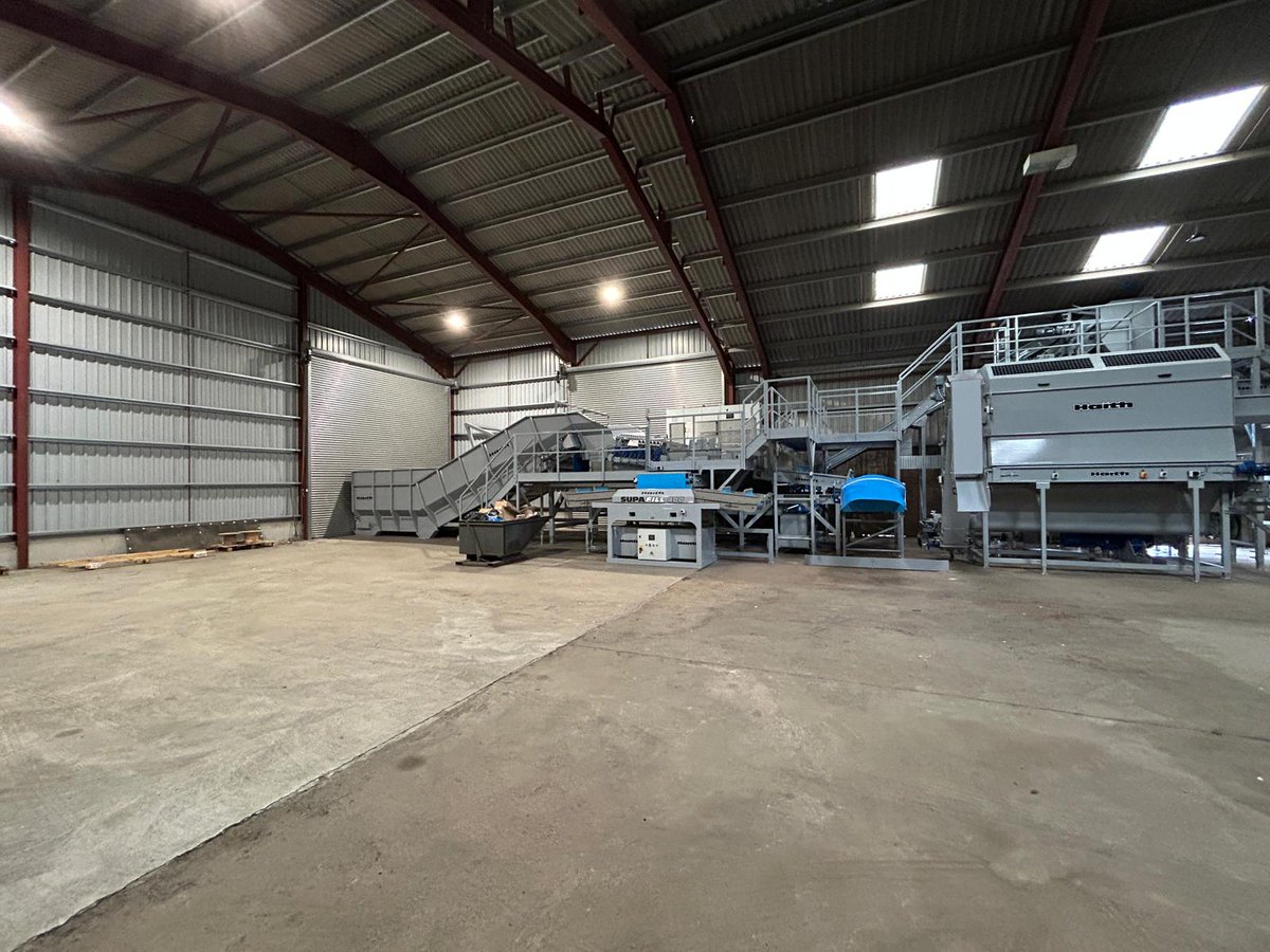 Check out this brand new wash line installation for one of our clients! 

It includes: 

✅ Bulk receiving, soil extraction &amp; grading
✅ Cyclone destoner with water filtration
✅ Barrel washer

Ready to upgrade? View our washing systems here ➡️ bit.ly/4esT4q9