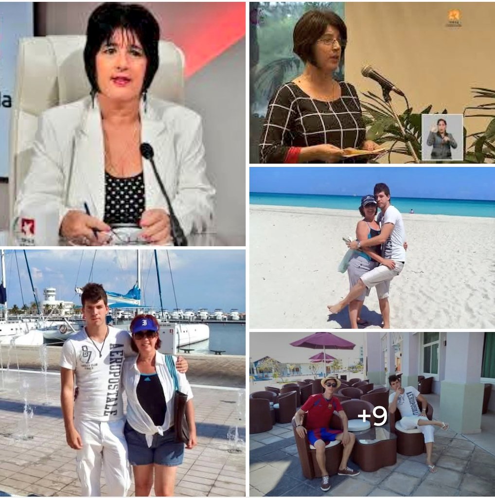 echezabaljd71's tweet image. ¡DOBLE MORAL EN HD!
La ministra castrista que niega la pobreza en Cuba… ¡tiene a su hijo viviendo en Miami!
Marta Elena Feitó Cabrera, Ministra de Trabajo y Seguridad Social del castrismo, se atrevió a decir ante la Asamblea Nacional que "en Cuba no hay mendigos, sino personas…