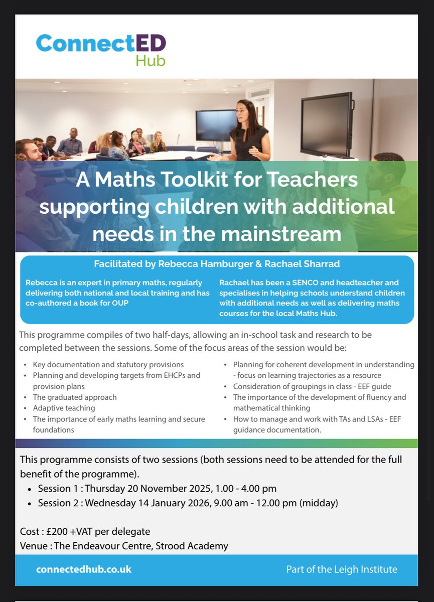 For more information, please view our website using the link below:

connectedhub.co.uk/events