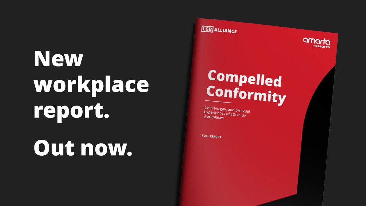 AllianceLGB's tweet image. Equality initiatives have fostered a culture of hostility towards LGB employees who don’t conform to ‘correct’ opinions on sex and gender. What must leaders do to tackle division, fear and mistrust in the workplace? Read the report here.
lgbbusinessforum.org/compelled-conf…