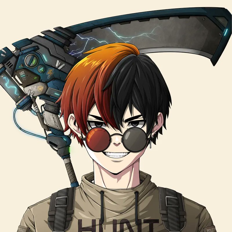 New PFP from Awakening Hunters!
<a href="/AwakenHunterNFT/">Awakening Hunters</a>

A competitive hunter who unnecessarily overanalyze games, prefers the Scythe as weapon to grind, and does an evil grin when everything is moving according to plan. Yep it's perfect ~ Let's continue the Hunt!😆